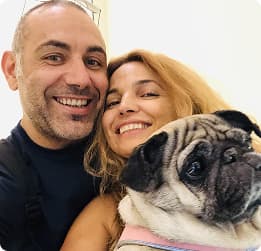 We had been thinking about getting a dog for a while but we decided that our lifestyles weren’t suited to owning one full time. FriendsWithDogs allows us to still have dogs in our lives while making new friends along the way